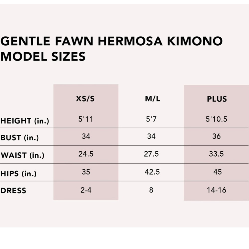 Gentle Fawn Kimono - Picture 8 of 9